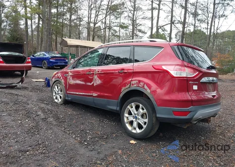 2014 Ford Escape Titanium из США, поврежденный, VIN 1FMCU9J93EUC24474